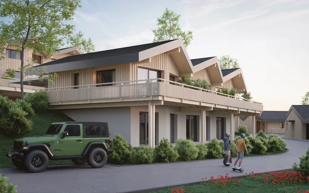 Projet Les Martelles à Mollens, Suisse by FM immobilier