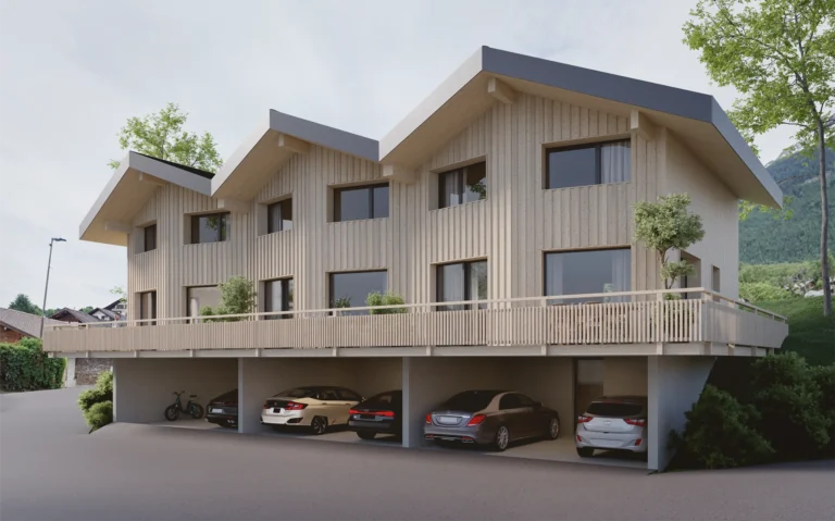 Projet Les Martelles à Mollens, Suisse by FM immobilier